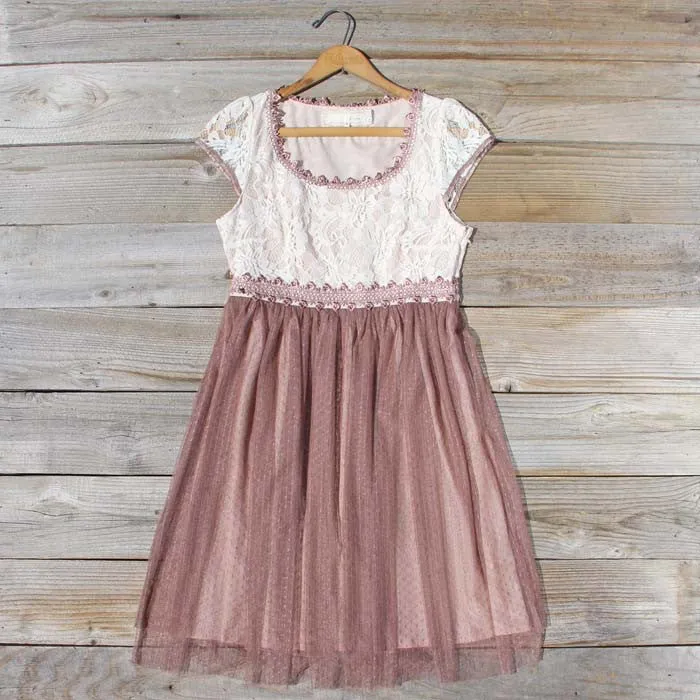 Glazed Lace Dress